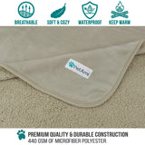 Waterproof Sherpa Pet Blanket