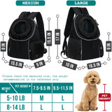 Extra Ventilated Front Chest Pet Carrier Backpack