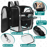 Ultimate 4 Way Entry Pet Carrier Backpack