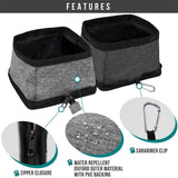 Classic Collapsible Pet Travel Bowls