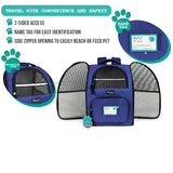 Deluxe 2-Way Entry Pet Carrier Backpack