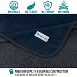 Waterproof Sherpa Pet Blanket