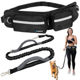 Deluxe Hands Free Dog Leash Bag