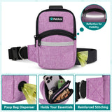 Crossbody Hands Free Dog Leash Bag