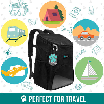Classic 1-Way Entry Pet Carrier Backpack – PetAmi