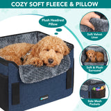 Front & Back Seat Car Seat Pet Carrier