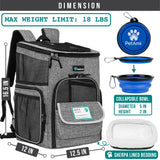 Premium 4 Way Entry Pet Carrier Backpack
