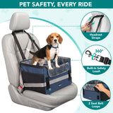 Front & Back Seat Car Seat Pet Carrier
