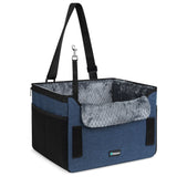 Front & Back Seat Car Seat Pet Carrier