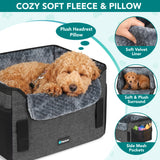 Front & Back Seat Car Seat Pet Carrier