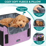 Front & Back Seat Car Seat Pet Carrier