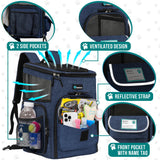 Premium 4 Way Entry Pet Carrier Backpack