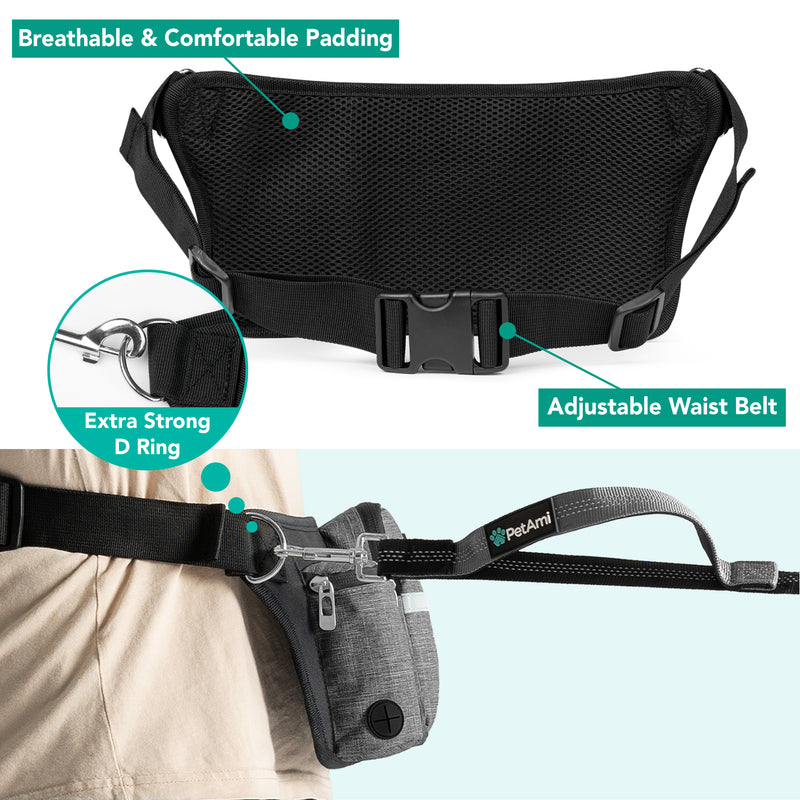 Premium Hands Free Dog Leash Bag