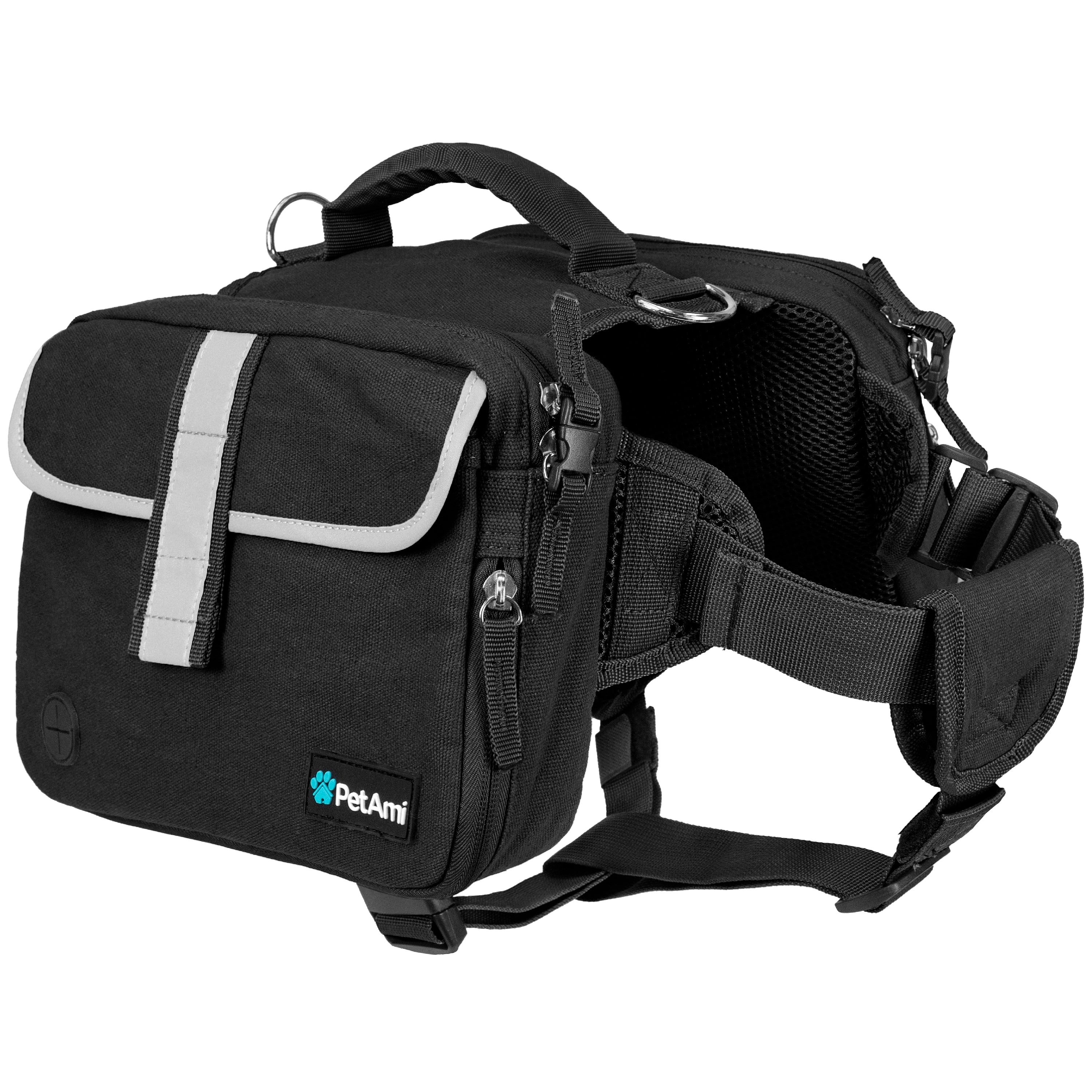 Classic Dog Harness Saddle Bag Backpack – PetAmi