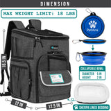 Premium 4 Way Entry Pet Carrier Backpack