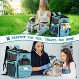 Premium 4 Way Entry Pet Carrier Backpack