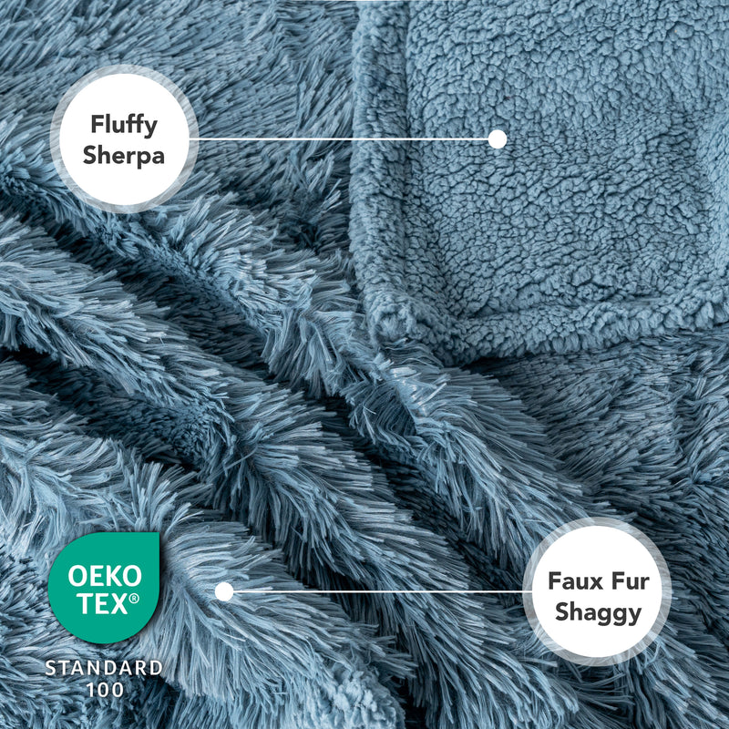 Waterproof Faux Fur Pet Blanket