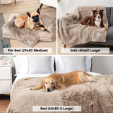 Waterproof Faux Fur Pet Blanket