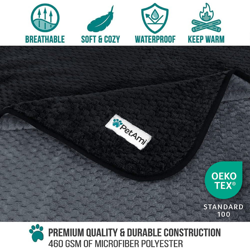 Waterproof Waffle Textured Pet Blanket