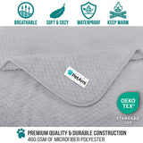 Waterproof Waffle Textured Pet Blanket