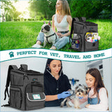 Premium 4 Way Entry Pet Carrier Backpack