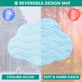 Unique Shaped Cool & Warm Pet Mat