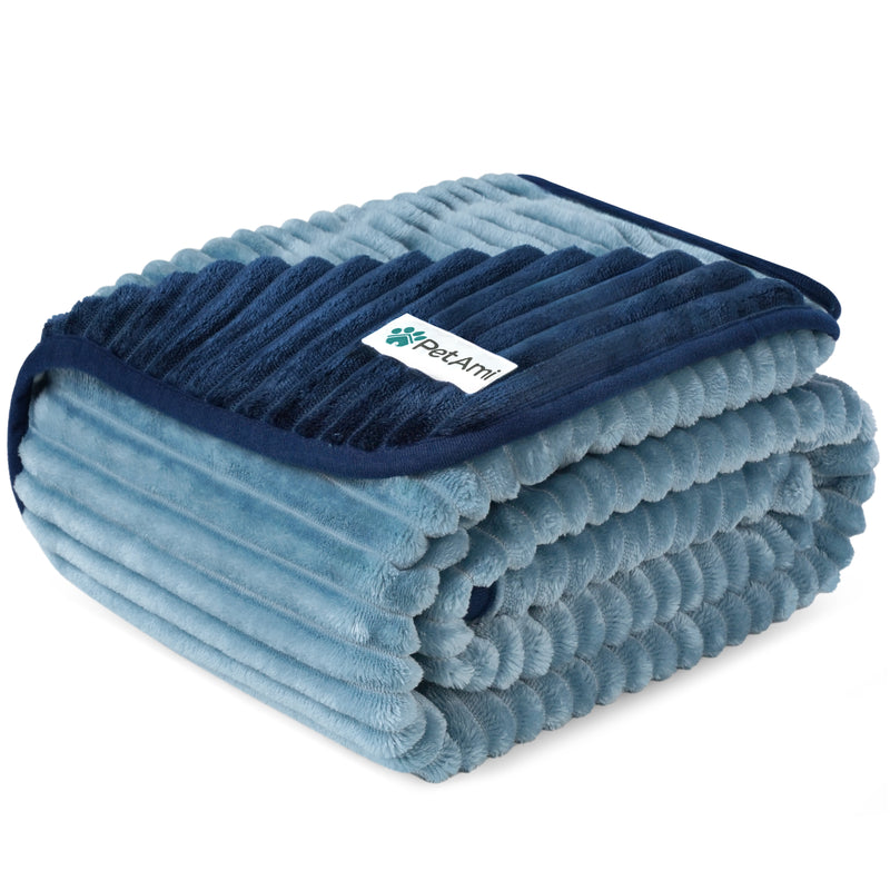 Waterproof Ribbed Pet Blanket