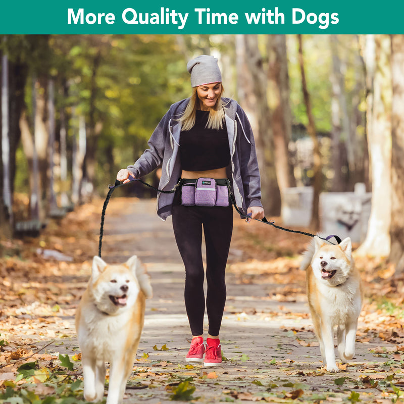 Premium Hands Free Dog Leash Bag