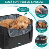 Front & Back Seat Car Seat Pet Carrier