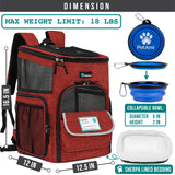 Premium 4 Way Entry Pet Carrier Backpack