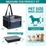 Front & Back Seat Car Seat Pet Carrier