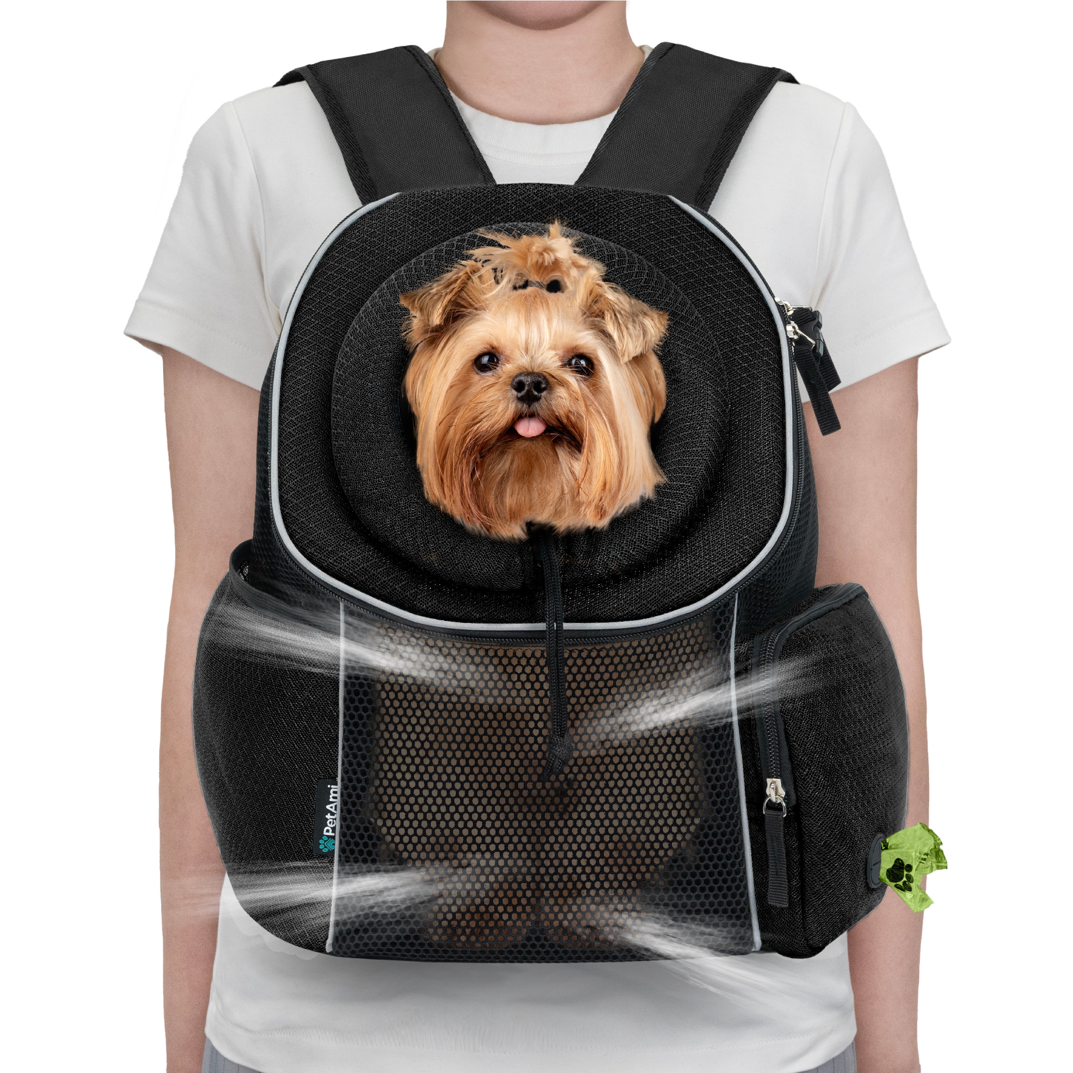 Dog fashion carry bag backpack