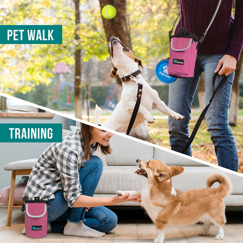 Urban Modern Dog Treat Training Pouch Bag