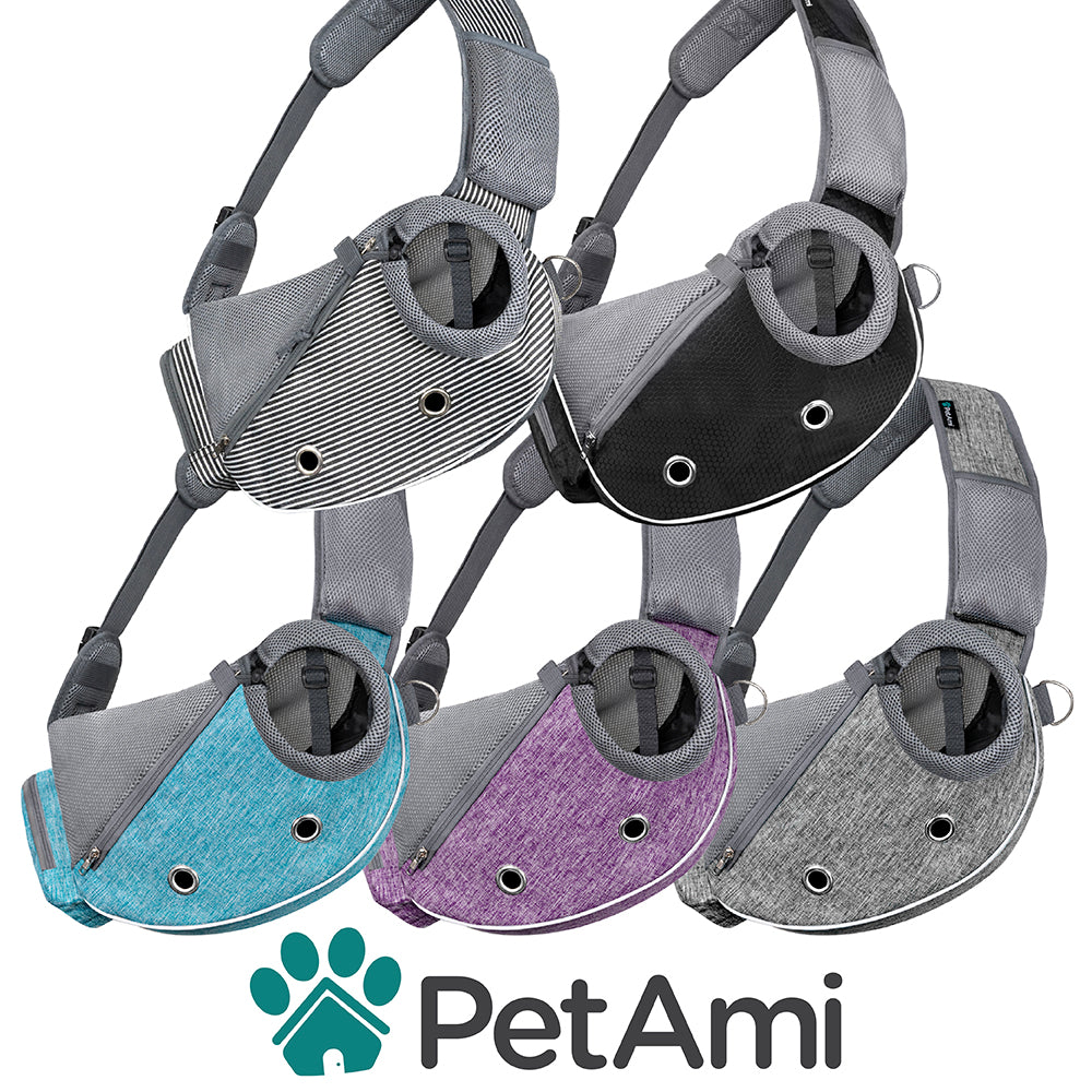 Iprimio Pet Sling Carrier - Hands-Free Reversible Papoose Bag - Soft Pouch  for Small Dogs/Cats - Walmart.com