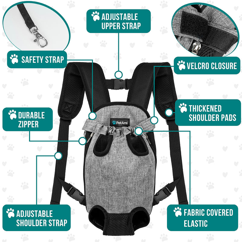 Classic Front Chest Pet Carrier Backpack