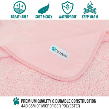 Waterproof Sherpa Pet Blanket – PetAmi