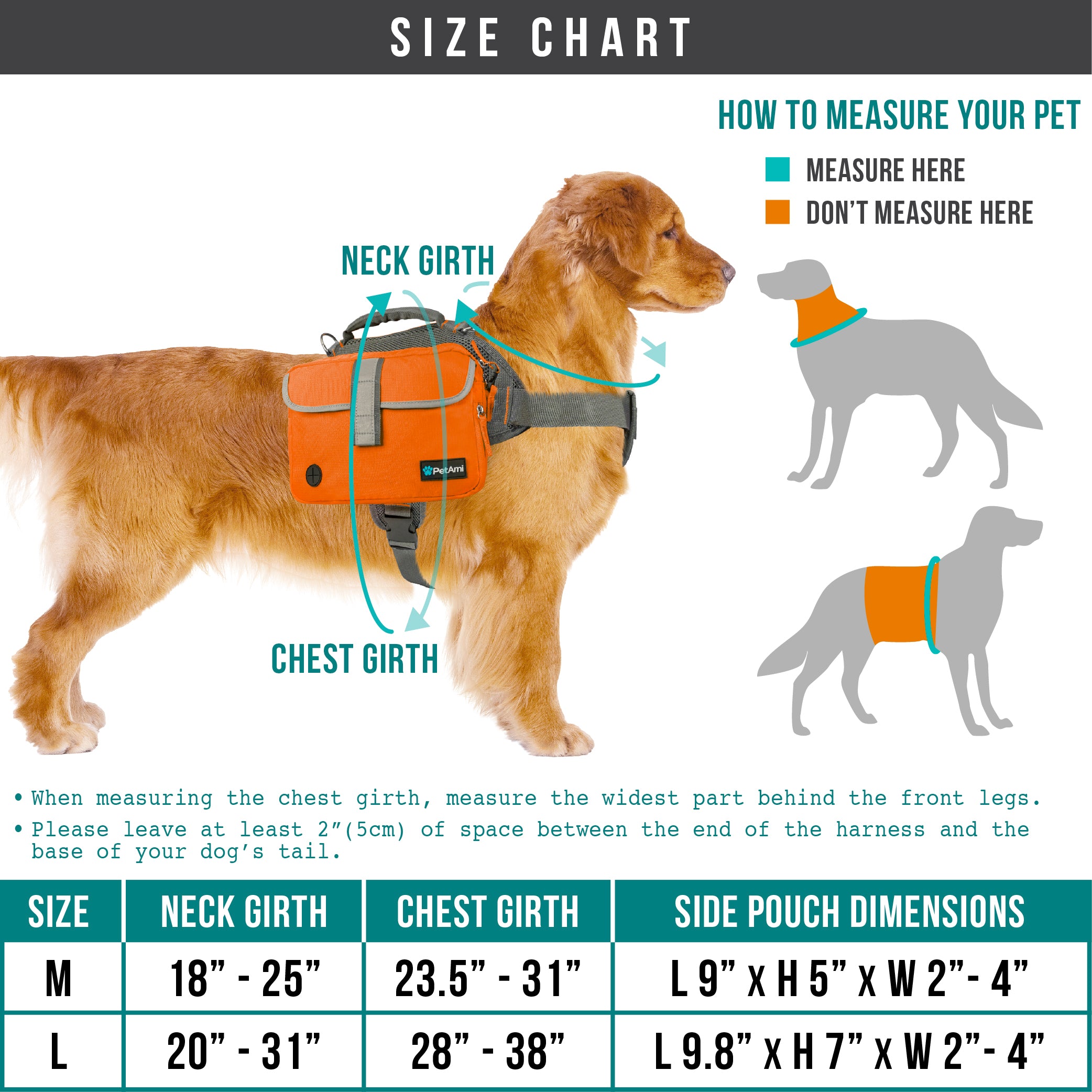 Dog harness saddle clearance bags