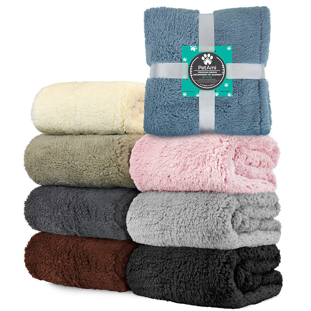 Waterproof Fluffy Pet Blanket – PetAmi