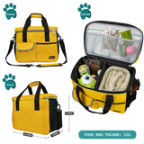 Deluxe Pet Travel Set Organizer Tote Bag