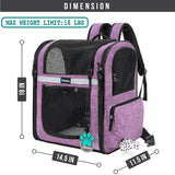 Ultimate 4 Way Entry Pet Carrier Backpack