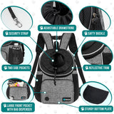 Deluxe Front Chest Pet Carrier Backpack