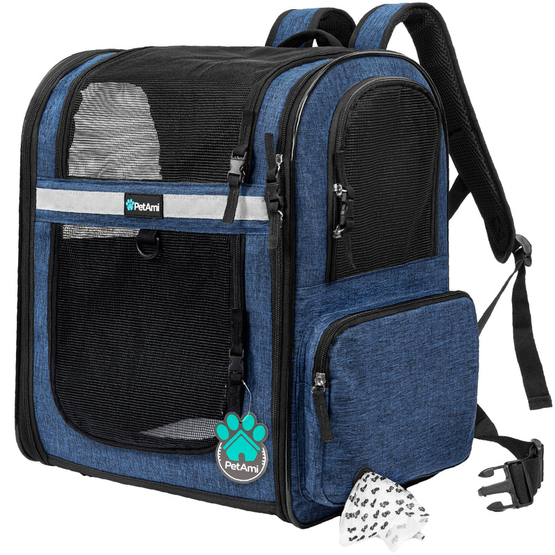 Ultimate 4 Way Entry Pet Carrier Backpack