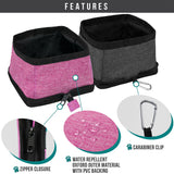 Classic Collapsible Pet Travel Bowls